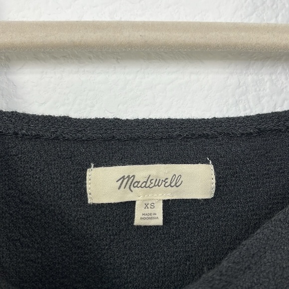 Madewell Jacquard Square-Neck Puff-Sleeve Top size XS - Picture 4 of 9